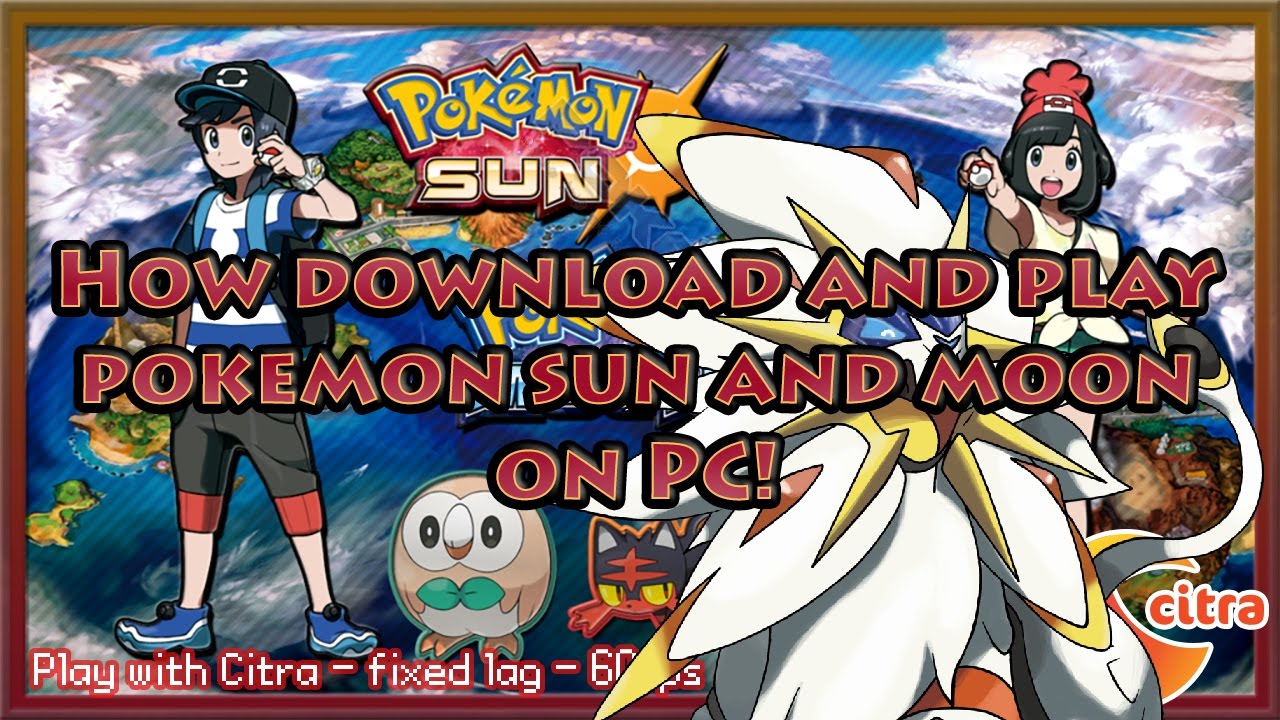 pokemon sun and moon rom download